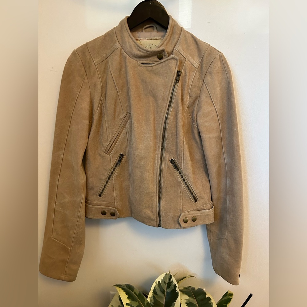 Costa Blanca LUXE 100% Genuine Leather Jacket. Medium